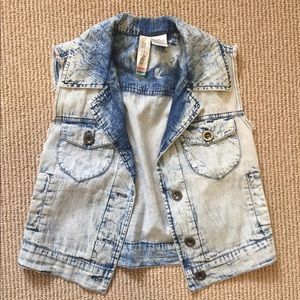 Mimi Chica Jean Vest - Sz XS
